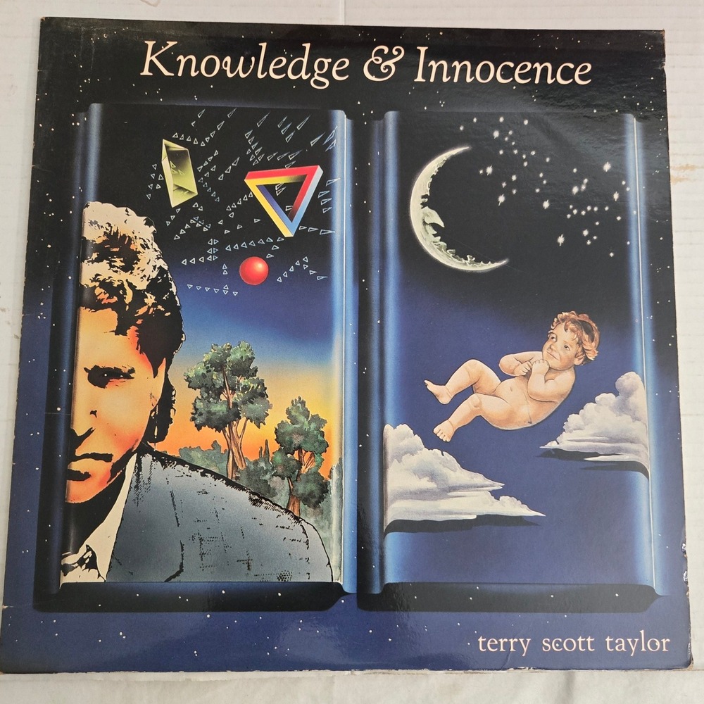 Terry Scott Taylor Knowledge & Innocence LP Vinyl 12" 1986 Good CCM Art Rock